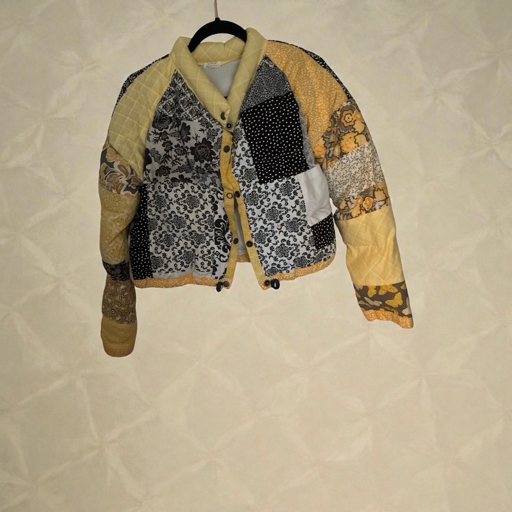 Patchwork Quilted Women's Jacket Aaron Asunsolo B… - image 1
